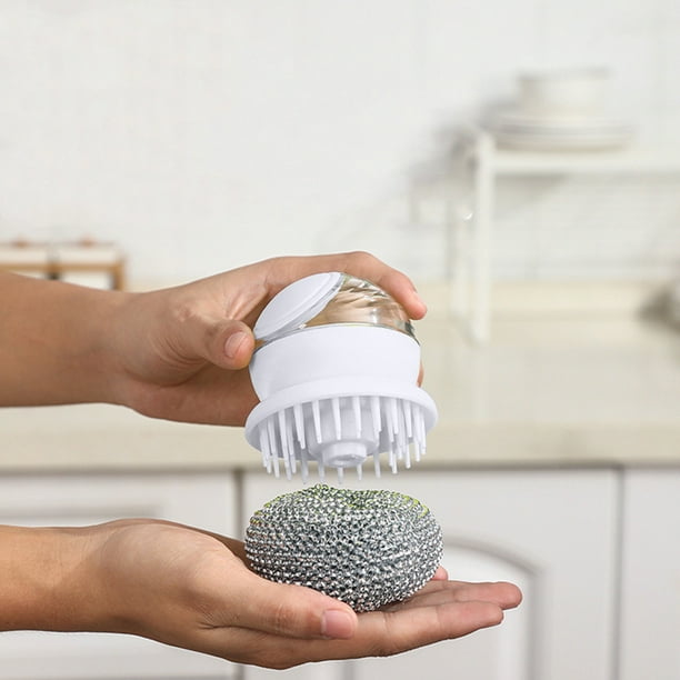 Campana Para Cocina Astronaut Press Liquid Pot Brush Kitchen Pot Brush Artifact Hydraulic Pot Brush Non Stick Oil Dishwashing Brush