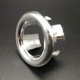 thumbnail image 3 of 2pcs Bathroom Sink Basin Overflow Ring Drain Hole Cover Spare, 3 of 5