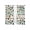 Green, variant on Sage Green Brown Paw Prints Sheer Curtains 72 Inch Length 2 Panels Set, Vintage Farmhouse Wooden Grain Voile Window Treatment Curtains Sheers Drapes for Bedroom/Living Room/Kitchen 52"x72"x2