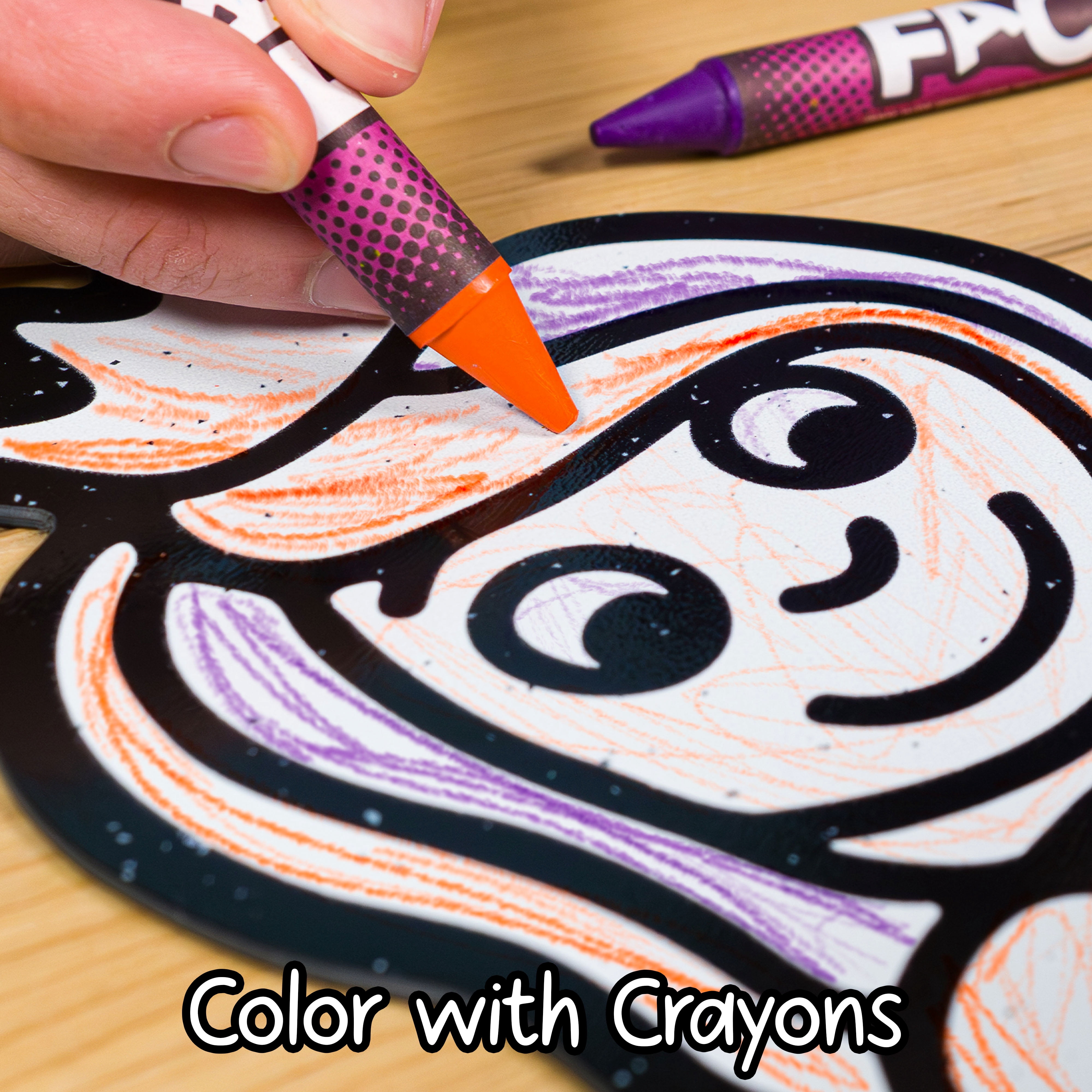 Fairytale Toy Set for Kids: Color, Play, and Wipe Away with Crayons and Eraser. Educational Reusable Coloring Toy with Castle, Princess, Unicorn, Star Wand.
