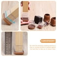 thumbnail image 3 of Chair Leg Protector 8 Pcs Table Covers Booties Furniture for Clear Cloth Protectors Tpe, 3 of 6