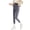 Gray, variant on Ahabrexf Soft Leggings for Women, Maternity Panties and Stretch Pants for Comfortable Daily Wear During Pregnancy