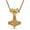 Gold, variant on 3 Color Large Stainless Steel Mens Thors Hammer Wolf Pendant Necklace Chain Huge-Silver