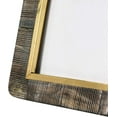 thumbnail image 5 of Creative Co-Op Hand-Carved Horn Photo Frame with Brass Border, Black & Natural (Holds 4" x 6" Photo), 5 of 5
