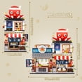 thumbnail image 4 of MACTANO House Mini Building Block Set Japanese Takoyaki Shop Plastic Kit Gift for Girl Multi Color, 4 of 7