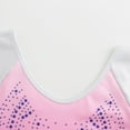 thumbnail image 4 of Gymnastics Leotards for Girls Kids Sparkly Tumbling Long Sleeve Dance Unitards Biketards with Matching Shorts One Piece Biketards Athletic Dancewear Clothes 5-12 Years, 4 of 9