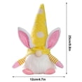 thumbnail image 3 of Muñeca de peluche sin rostro LED para decoración de conejitos de gnomos de pascua, 3 of 5