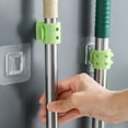 thumbnail image 1 of Fiudx Ofertas relámpago del día, solo en línea Correa para fregona Correa de silicona multifuncional Soportes para fregona de baño Fregonas de baño Soportes para fregona 4 piezas, 1 of 4