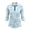 Blue Spider Web, variant on Aplkyhs Bats Skull Women Sport Cloth Golf Tennis Shirts Soft and Comfortable with Collar Shirt Fit Plain 3/4 Sleeve Golf Shirts for Autumn Outdoor Sports