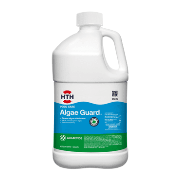 HTH Pool Care Algae Guard 10 for Swimming Pools, Pool Chemicals, 1 gal