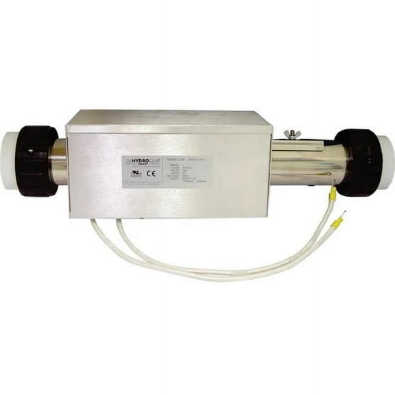 HydroQuip  15 in. 5.5kw Replacement Cal Spa XL Series Titanium Heater Assembly