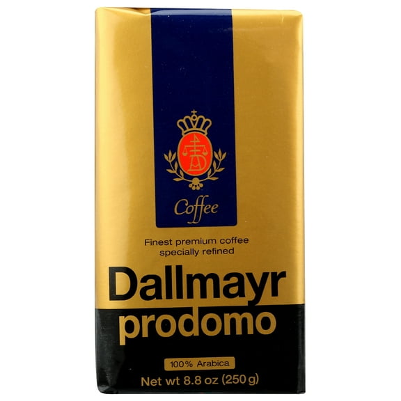 Pack of 12, Dallmayr Prodomo Finest Premium Ground Coffee, 8.8 oz