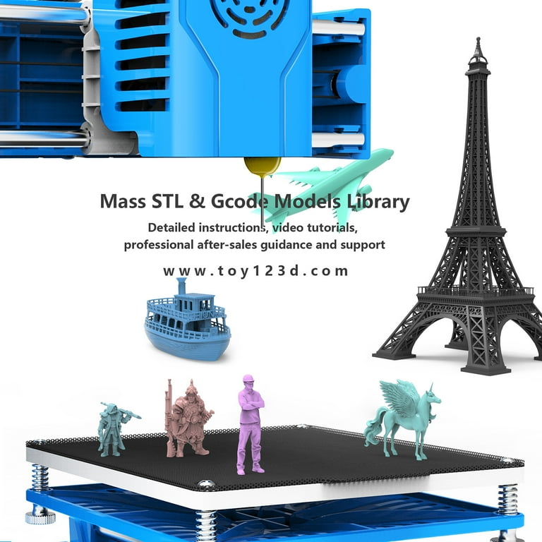 EasyThreed Mini 3D Printer, Desktop Machine for Beginners