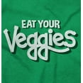 thumbnail image 2 of Eat Veggies Fun Message Vegetarian Hoodie Sweatshirt Women Men Brisco Brands M, 2 of 6
