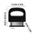 thumbnail image 3 of Meat Tenderizer Tool 48 Stainless Steel Needle Design | Manual Meat Softener & Tenderizing Piercer - Durable ABS Handle | Safe Locking Blades | Dishwasher Safe | For Beef Pork Steak Chicken, 3 of 9