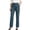 Blue, variant on cocolona Womens High Waist Business Casual Dress Pants Elastic Waist Straight Wide Leg Commute Work Pants with Pockets