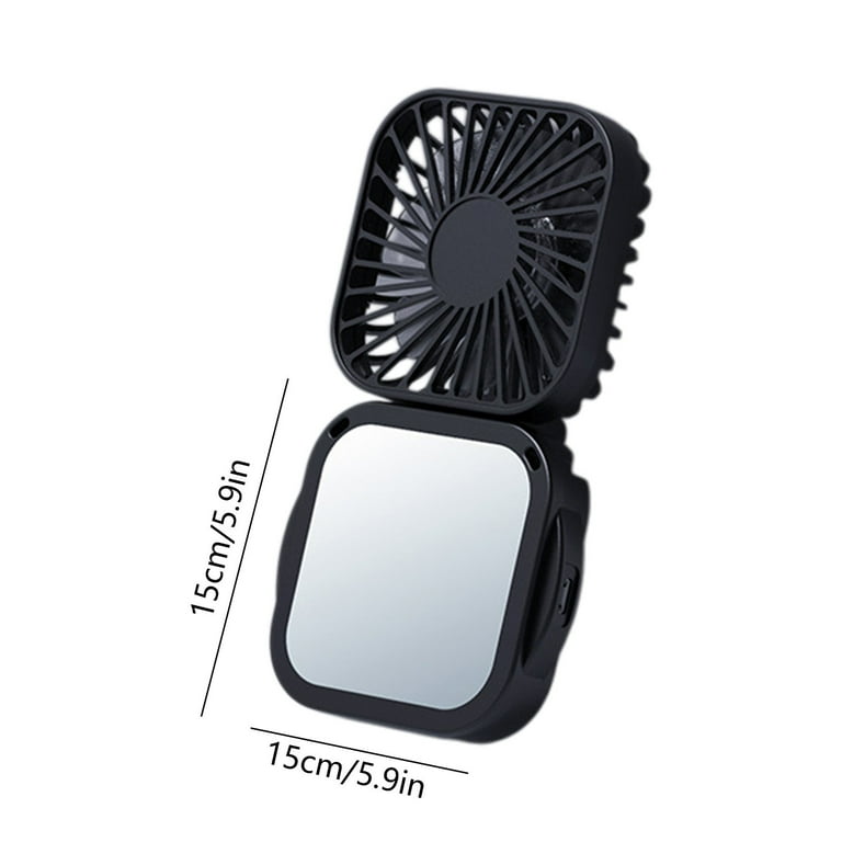 Rican Handheld Portable Hand Fan With Air Cooling Cooler High Speed Rechargeable Power Electric USB Personal Hand Held Turbo Small Mini Pocket For Outdoor Travel
