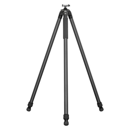 FANAUE Carbon Fiber Tripod with 45mm Ball Head - Lightweight, Sturdy, and Adjustable for Photography, Hunting, and Spotting Scopes HT-3220-45