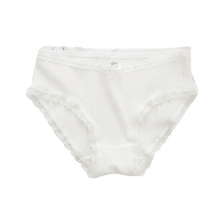 

PEASKJP Hipster Panties for Women Tummy Control Womens Underwear Seamless Cotton Briefs Panties for Women White One Size