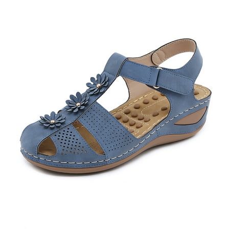 

Womens Sandals Wedge for Women with Arch Support Summer Casual Wedge Platform Dressy Walking Sandal A3
