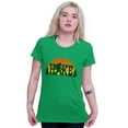 thumbnail image 4 of Hike with Bigfoot Retro Hiking Legend Womens Slim Fit Graphic Tee Brisco Brands S, 4 of 5