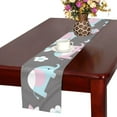 thumbnail image 3 of MKHERT Elephant Table Runner for Wedding Party Banquet Decoration 14x72 inch, 3 of 3