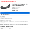 thumbnail image 2 of Front Pitman Arm - Compatible with 1983 - 1996 Chevy G30 1984 1985 1986 1987 1988 1989 1990 1991 1992 1993 1994 1995, 2 of 2