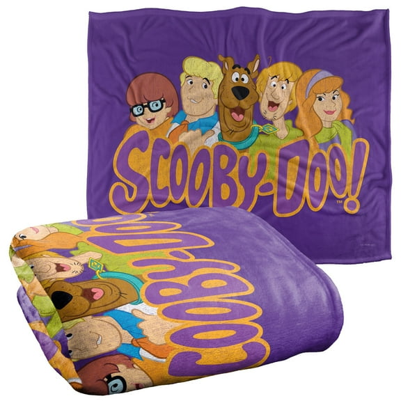 Scooby-Doo Scooby Gang Officially Licensed Silky Touch Super Soft Throw Blanket 50' x 60'