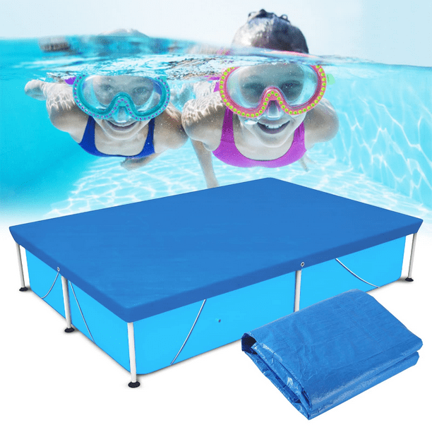 Swimming Pool Cover, Rectangle Pool Cover for 7.2ft X 4.9ft (87in X