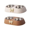 thumbnail image 1 of 2 uds. de dobles para perros y gatos, desmontable Sunnimix Comedero para gatos, 1 of 6