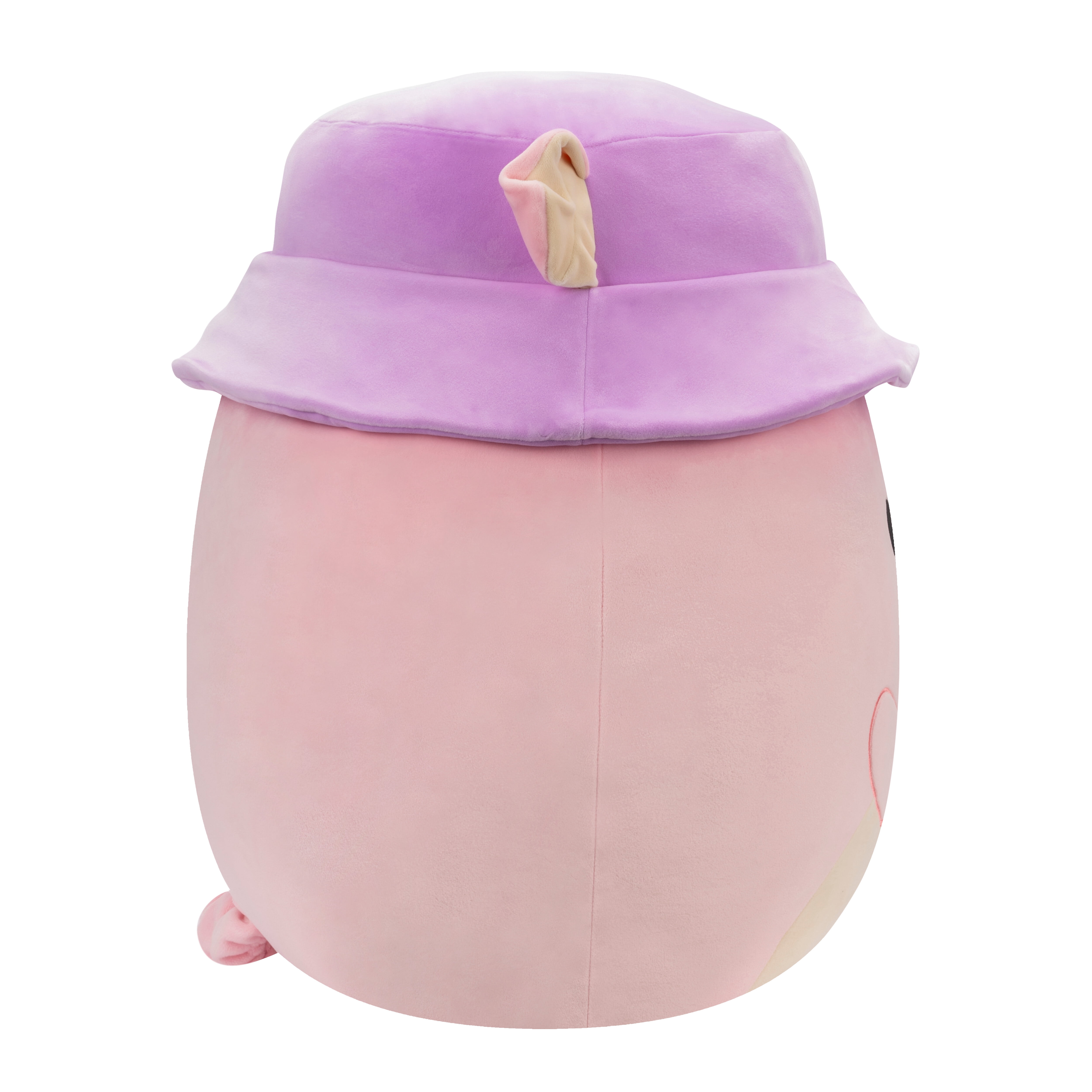 Squishmallows Original 14 inch Peter the Pink Pig With Bucket Hat - Child's Ultra Soft Plush Toy