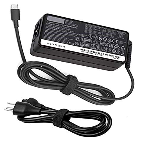 65W Ac Charger Fit For Lenovo Thinkpad X1 T470 T470s T480 T480s T490 T490  T495 T495s Adlx65ydc3a Adlx65ycc3a Adlx65ylc3a 65W Usb Type C Laptop Power  