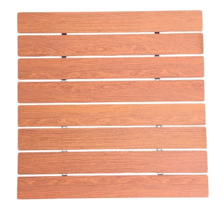 Aluminum Decking Panel (Brown Wood Grain) (10977)