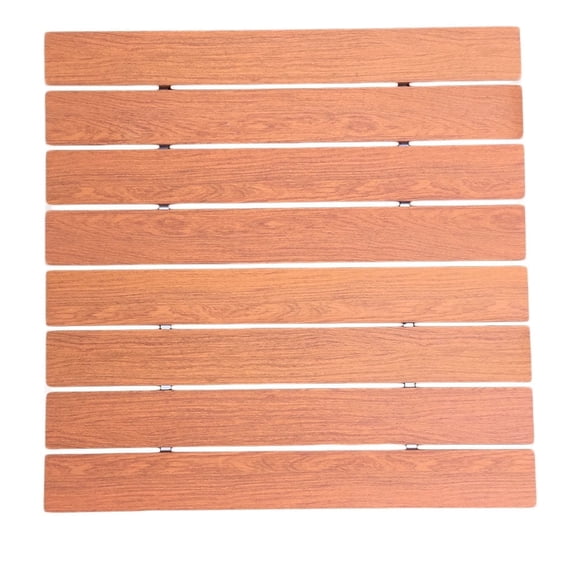 Aluminum Decking Panel (Brown Wood Grain) (10977)