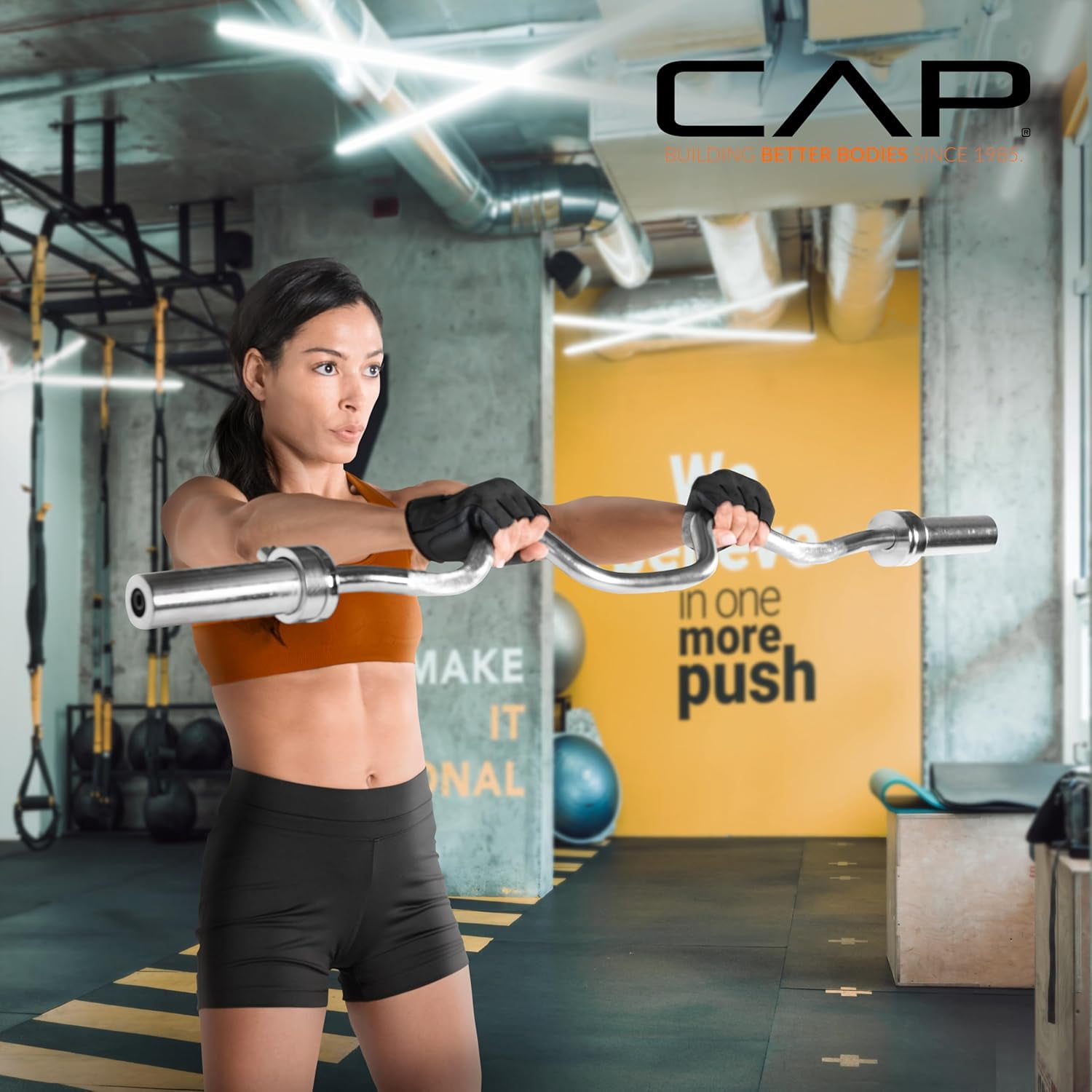 48-Inch  Curl  Barbell for 2-Inch Weight Plates | Multiple Options