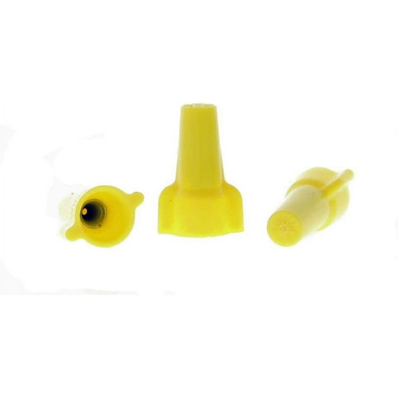 Wire-Nut Wire Connectors 451 Yellow100 per Bag, Standard Package is 2 Bags