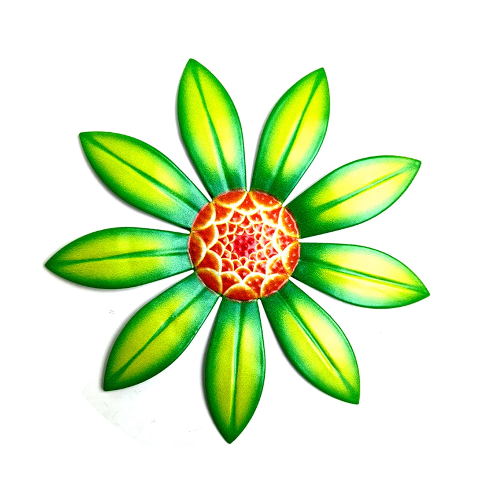 Metal Flower Wall Art Decorations Special Hanging Art Sculptures for