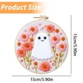 thumbnail image 3 of DJN Halloween Kit – & Bat Embroidery Set With Hoop Thread Fabric & Tools | DIY Decor Toys and Hobbies Arts & Crafts & DIY toys, 3 of 9