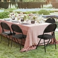 thumbnail image 7 of Luku Folding Chairs, Portable Metal Chairs with Cushions and Non-Slip Feet Pads for Home and Office, Indoor and Outdoor Events, 7 of 7