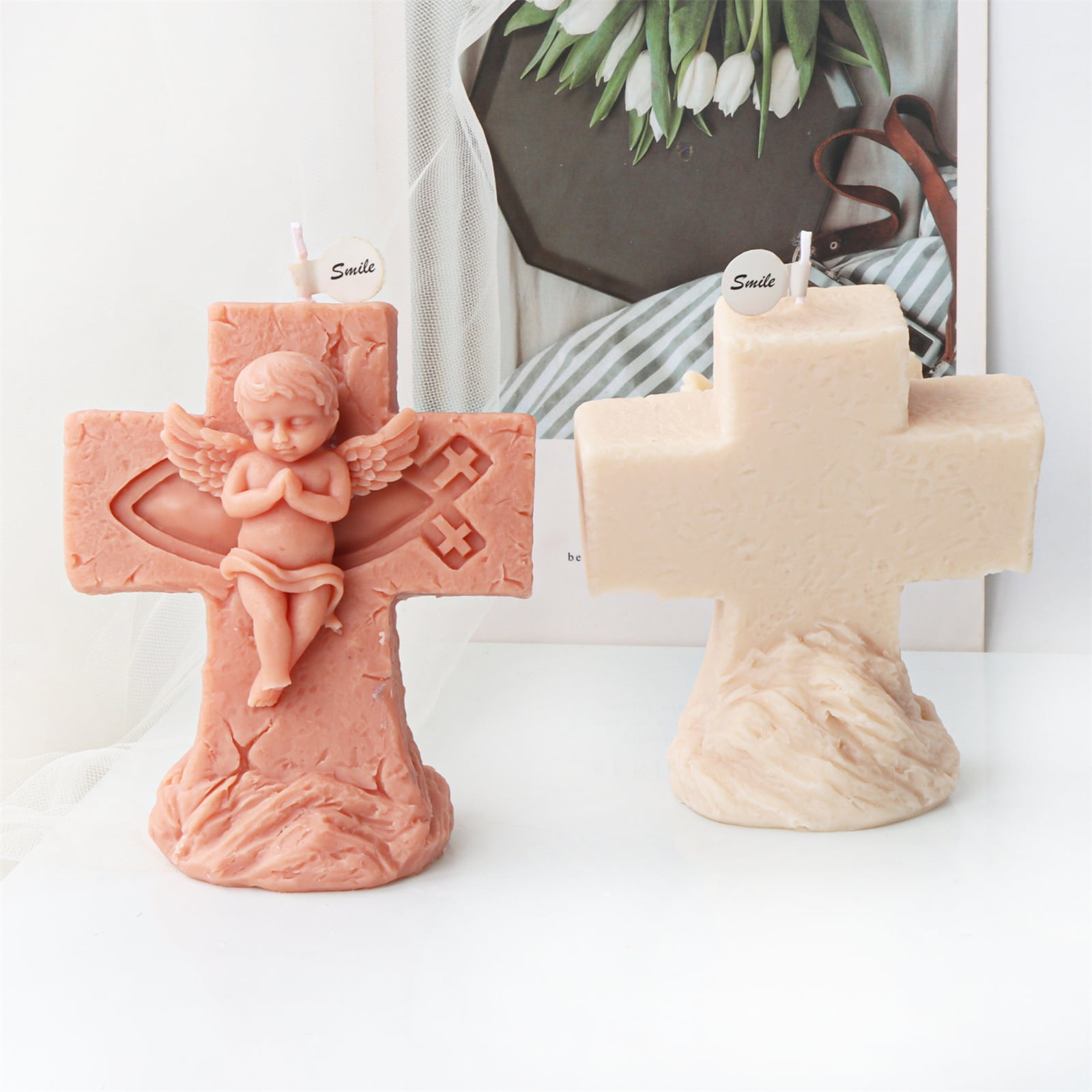 Photo Frame Fairy Silicone Mold Handmade Plaster Resin Soap Making Tools Home Decorations Crafts