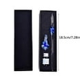 thumbnail image 3 of Clearance Pencil curler under $7,Glass Calligraphy Dip Pen And Ink Set Glass Dip Crystal Pen With Ink And Holder For Writing Art Decor Gift 5ml 2PC, 3 of 4