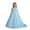 Light Blue, variant on Satin Fl𝐨wer Girl Dress Off Shoulder First Communion Dress Floor Length Ball Gown Dress Kids Bow Princess Formal Dresses