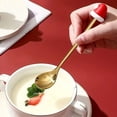 thumbnail image 5 of 6pcs Christmas Coffee Spoon, Doll Cute Coffee Spoon Set, Stainless Steel Mixing Christmas Spoon, Creative Christmas Spoon, Daily Use, For Christmas Party, Family Dinner, Dessert, Beverage, 5 of 9
