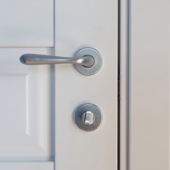 DRAFIDEEP 2-Pack Heavy Duty Door Knob Locks for Home Security - Modern Door Lock Hardware for Homeowners