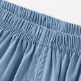thumbnail image 2 of Jalioing Toddler Kids Long Bloomers Breathable Elastic Waist Joggers Boys Girls Lightweight Summer Lounge Pants, 2 of 7