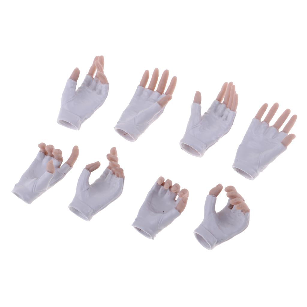 ​1:6 Female Hand Model Gloves Wheat for 12'' Action Figure Body Accessories 