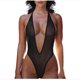 thumbnail image 1 of Body de encaje solacol, lencería transparente, tops para salir, bodys de encaje para mujer, lencería transparente, body sexy para mujer, body de tanga transparente, 1 of 8