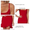 thumbnail image 1 of Vestido Cruzado, Manga Corta, Estilo Delgado, Encantador, Elegante, Vestido Cruzado Para Mujer Para Fiesta ANGGREK Otros, 1 of 6