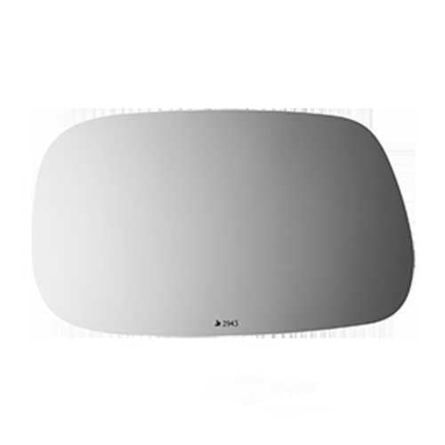 Burco Side View Mirror Replacement Glass - Clear Glass - 2943