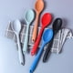 thumbnail image 2 of Juego de cucharas de cocina de silicona resistentes al calor para mezclar y untar antiadherentes para cocinar y hornear, 2 of 5